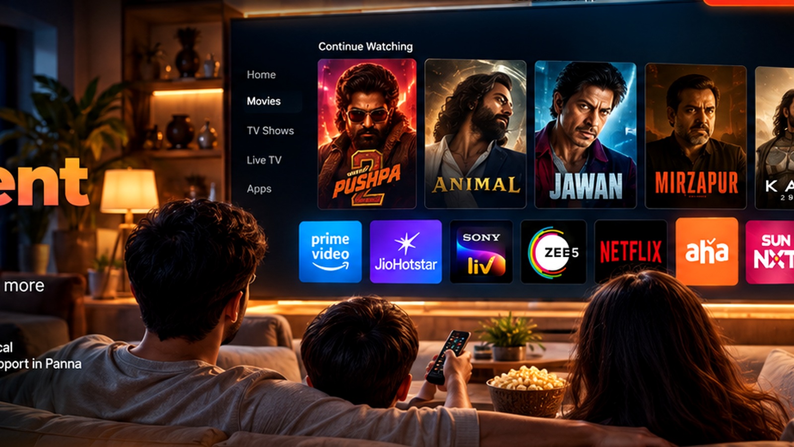 Premium entertainment and streaming content